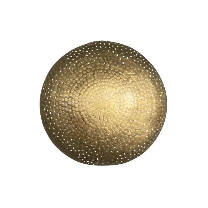 Стенна лампа DKD Home Decor Златен Алуминий Желязо Модерен
