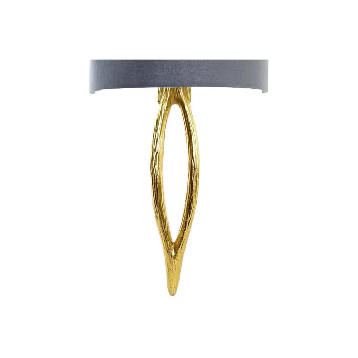 Стенна лампа DKD Home Decor Златен Метал полиестер 220 V 50