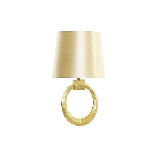 Стенна лампа DKD Home Decor Златен полиестер Алуминий 220 V