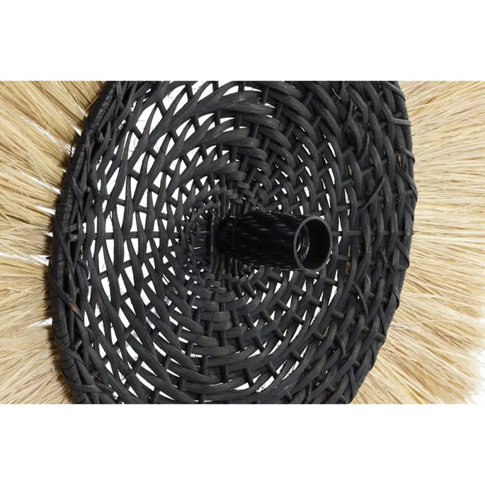 Стенна лампа DKD Home Decor Естествен Черен Колониален