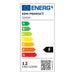Стенна лампа EDM 32434 F 12 W 60 x 12,8 x 5,1 cm LED