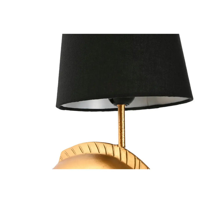 Стенна лампа Home ESPRIT Черен Златен Кон 220 V 18 x 21,5 x
