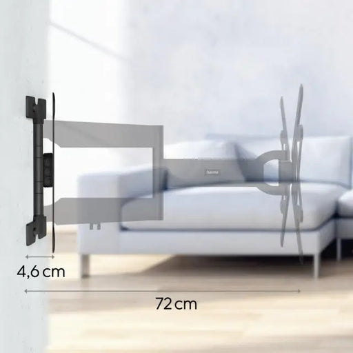 Стенна стойка за OLED TV FULLMOTION 400x400