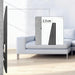 Стенна стойка за TV FIX черна 600x400 190 cm (75’)