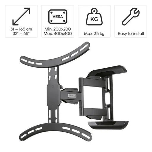 Стенна стойка за TV Fullmotion 165 см 32-65 ’,400х400