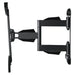Стенна стойка за TV Fullmotion,XL черна 191см 75’ до 45кг