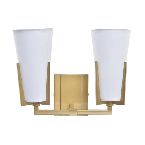 Стенна лампа DKD Home Decor Кристал Златен Метал полиестер
