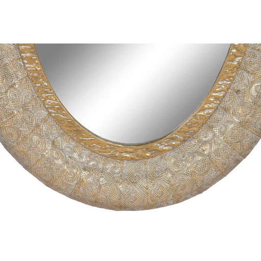 Стенно огледало Home ESPRIT Златен Арабин 78 X 5,5 X 106 CM