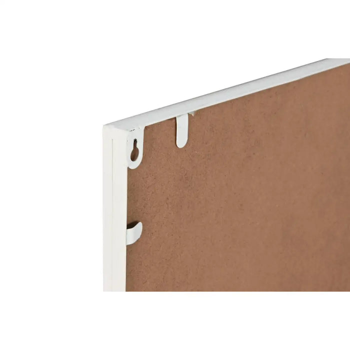 Стенно огледало Home ESPRIT Бял Прозорец Scandi 122 x 2 x
