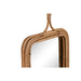Стенно огледало Home ESPRIT Естествен 24 x 2,5 x 40 cm (2