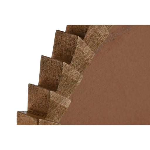 Стенно огледало Home ESPRIT Естествен Модерен 75 x 3 x 75 cm