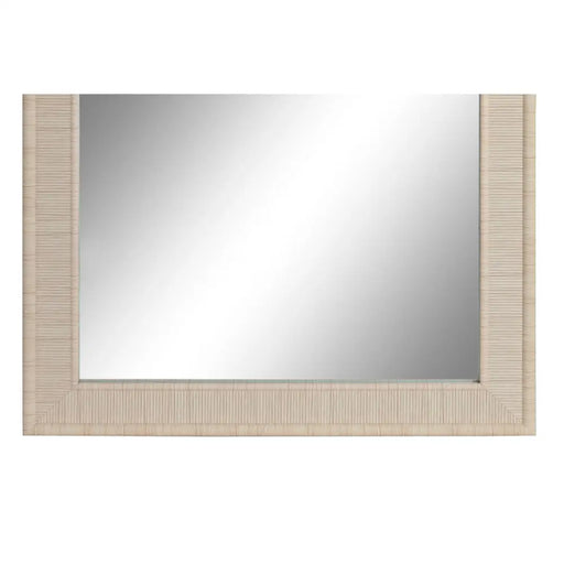 Стенно огледало Home ESPRIT Кафяв Естествен Scandi 74 X 2 X