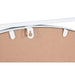 Стенно огледало DKD Home Decor Бял 85,5 x 3 x 85,5 cm (3