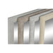 Стенно огледало DKD Home Decor Бял Бежов Тъмно сив 36 x 2 x