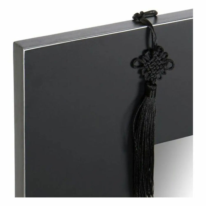 Стенно огледало DKD Home Decor Черен Ориенталски 70 x 2 x