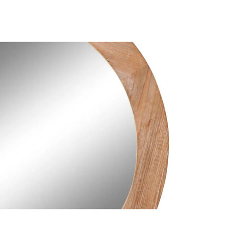 Стенно огледало DKD Home Decor Кафяв Естествен Alpino 66 x