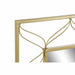 Стенно огледало DKD Home Decor Златен 70,5 x 2 x 98 cm