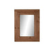 Стенно огледало Home ESPRIT Кафяв Естествен Модерен 104 x 9
