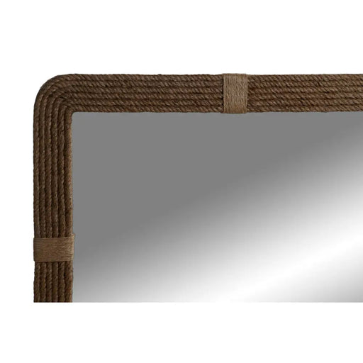Стенно огледало Home ESPRIT Естествен 66 X 3,5 X 153 CM