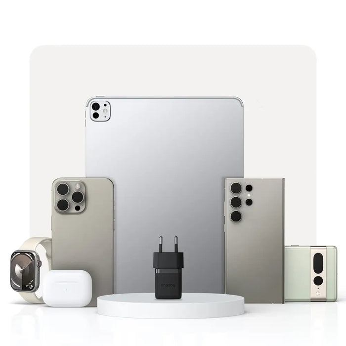 Стенно зарядно устройство Baseus Palm 30W USB-C - бяло