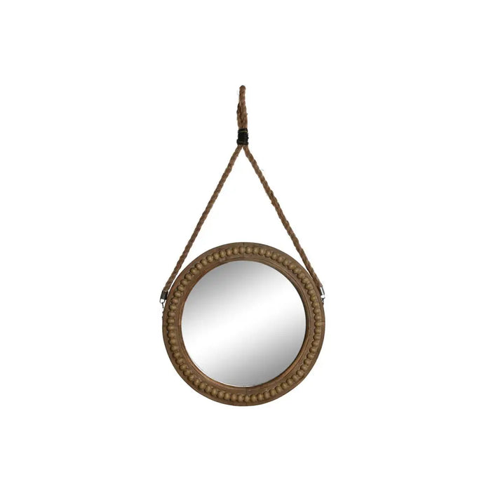 Стенно огледало Home ESPRIT Кафяв Колониален Топки 38 x 4 x