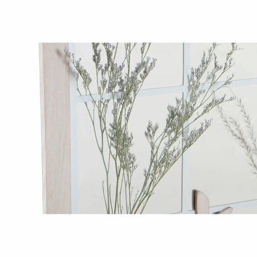 Стенно огледало DKD Home Decor Бежов Ваза Cottage 35 x 10 x