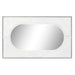 Стенно огледало DKD Home Decor Бял Модерен Ромб 154 x 4 x