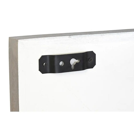 Стенно огледало DKD Home Decor Бял Модерен Ромб 154 x 4 x