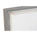 Стенно огледало DKD Home Decor Бял Модерен Ромб 154 x 4 x
