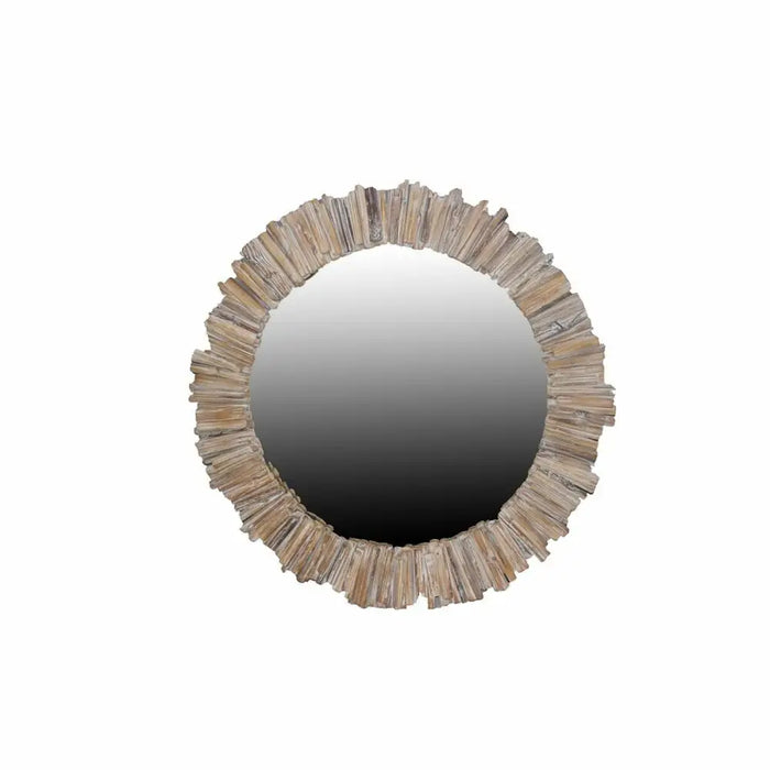 Стенно огледало DKD Home Decor Бял Стволове Alpino 112 x 4