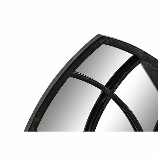 Стенно огледало DKD Home Decor Черен Прозорец 36 x 2 x 65