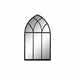 Стенно огледало DKD Home Decor Черен Прозорец 36 x 2 x 65