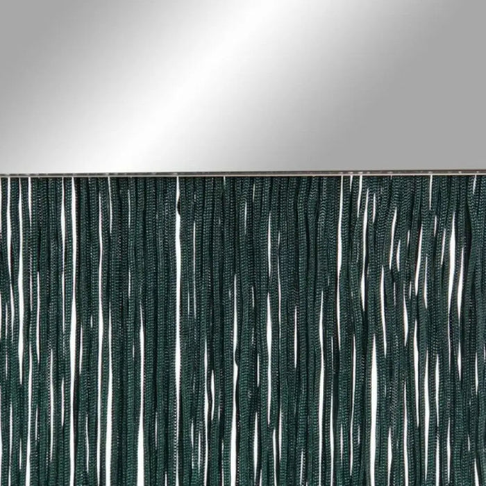 Стенно огледало DKD Home Decor Зелен Златен Ресни 50 x 0,5