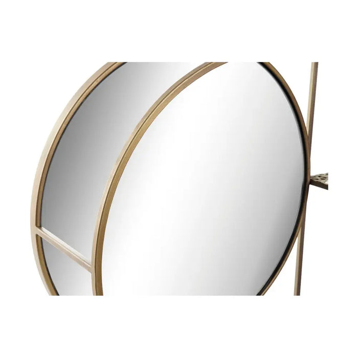 Стенно огледало DKD Home Decor Златен Модерен 80 x 13 x 35