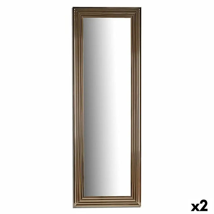 Стенно огледало Gift Decor 77503 77503 Златен Райета 53 x