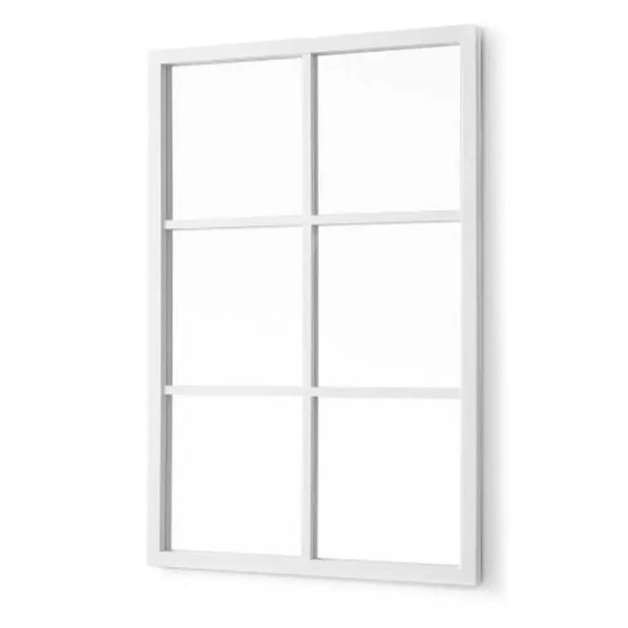 Стенно огледало Gift Decor Бял Väljakud 70 x 47 x 2 cm (6