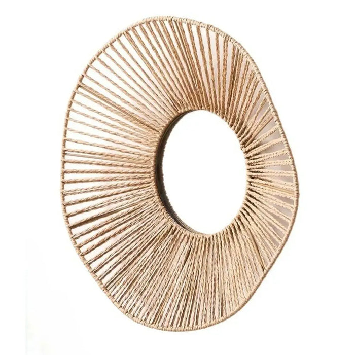 Стенно огледало Gift Decor Естествен Вълни 41 x 8 x 41 cm
