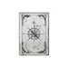 Стенно огледало Home ESPRIT Черен Златен Vintage 60 x 4 x