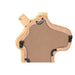 Стенно огледало Home ESPRIT Естествен 43 x 3 x 60 cm (2