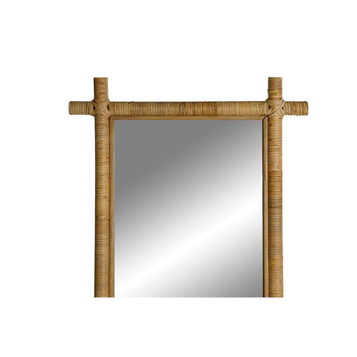 Стенно огледало Home ESPRIT Естествен Град 60 x 3 x 170 cm