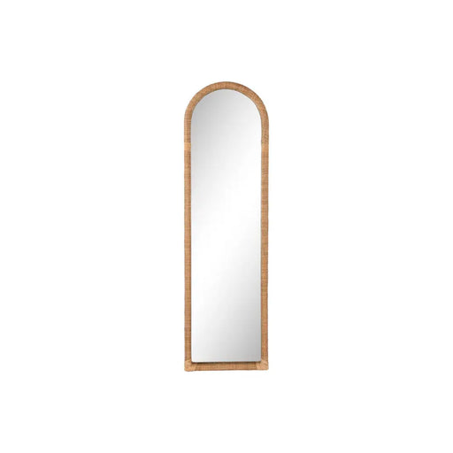 Стенно огледало Home ESPRIT Естествен Scandi 48,5 x 4,5 x