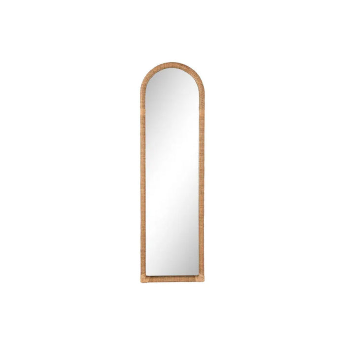 Стенно огледало Home ESPRIT Естествен Scandi 48,5 x 4,5 x