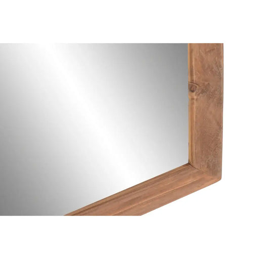 Стенно огледало Home ESPRIT Естествен Alpino 100 X 4 X 60 CM
