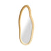 Стенно огледало Home ESPRIT Кафяв Кадифе Scandi 60 x 4 x