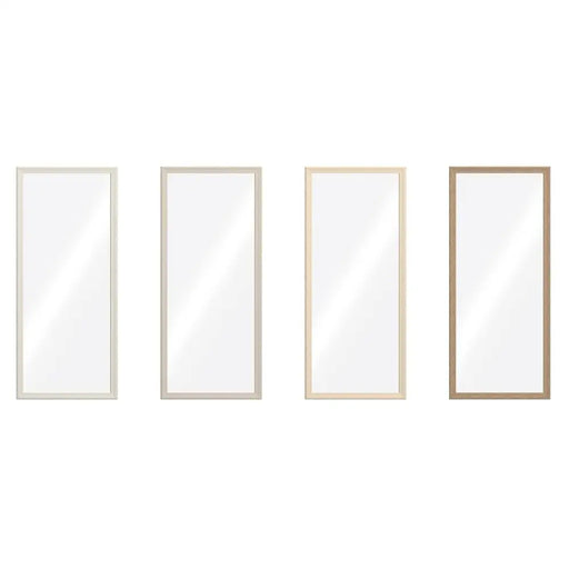 Стенно огледало Home ESPRIT Кафяв Бежов Сив Град 67 x 2 x
