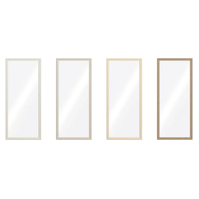 Стенно огледало Home ESPRIT Кафяв Бежов Сив Град 67 x 2 x