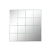 Стенно огледало Home ESPRIT Зелен Прозорец Scandi 122 x 2 x