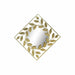 Стенно огледало DKD Home Decor Златен Laurel 120 x 2,5 x