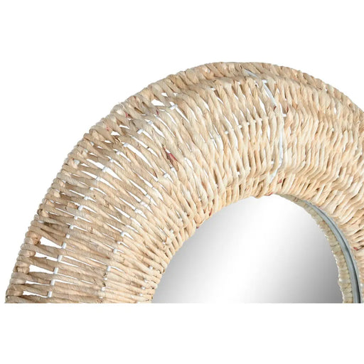 Стенно огледало Home ESPRIT Естествен 68 x 7,5 x 128 cm 69