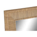 Стенно огледало Home ESPRIT Бежов Естествен 74 X 2 X 162 cm